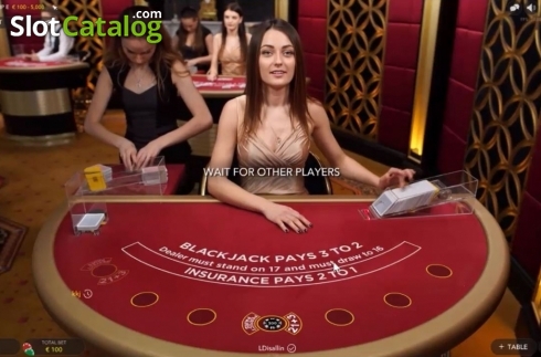Скрин2. Blackjack VIP E слот