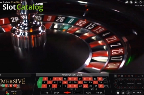 Скрин3. Immersive Roulette слот