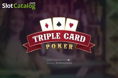 Triple Card Poker Live Casino (Evolution Gaming) слот