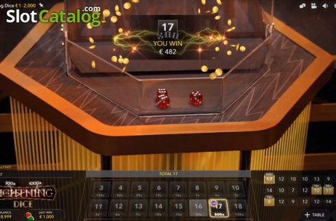 Скрин6. Lightning Dice слот