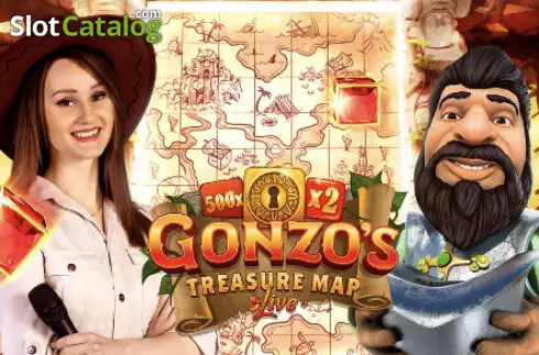Gonzo’s Treasure Map логотип Gonzo’s Treasure Map логотип