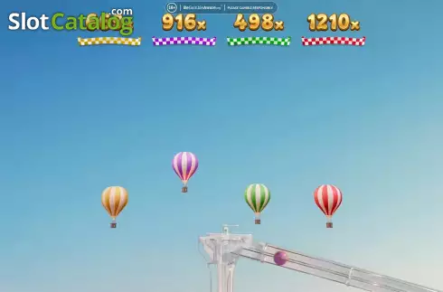 Скрин7. Balloon Race Live слот