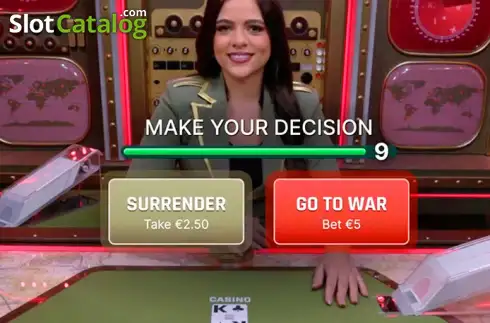 Скрин3. War (Evolution Gaming) слот