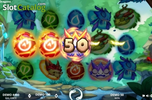 Скрин4. Reign of Dragons слот