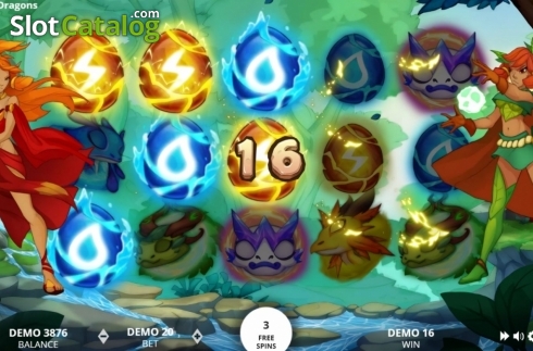 Скрин6. Reign of Dragons слот