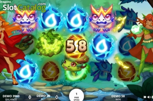 Скрин7. Reign of Dragons слот