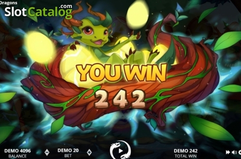 Скрин8. Reign of Dragons слот