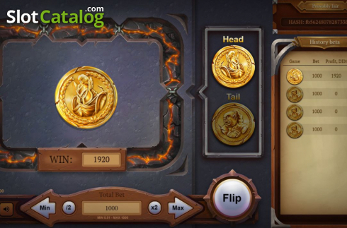 Скрин2. Heads & Tails (Evoplay Entertaiment) слот