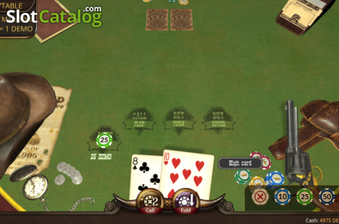 Скрин4. Texas Holdem Poker 3D слот