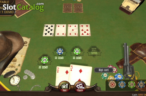 Скрин6. Texas Holdem Poker 3D слот