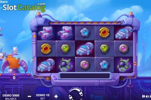 Скрин2. Rocket Stars слот