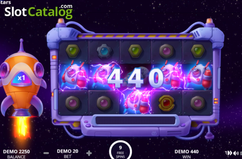 Скрин4. Rocket Stars слот