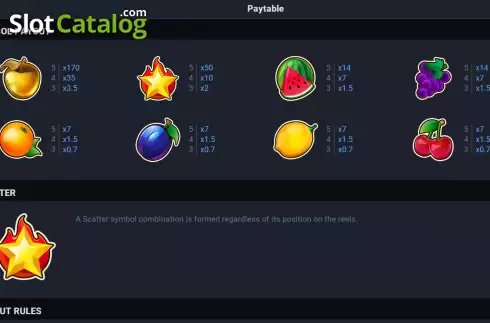 Скрин5. Fruit Super Nova 30 слот
