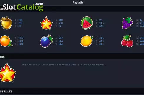 Скрин5. Fruit Super Nova 60 слот