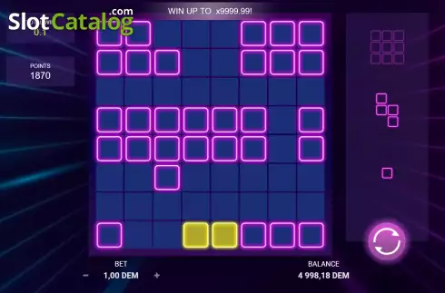 Скрин6. Neon Shapes слот