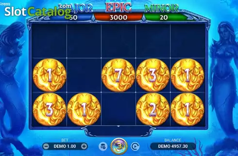 Скрин8. Gold of Sirens слот