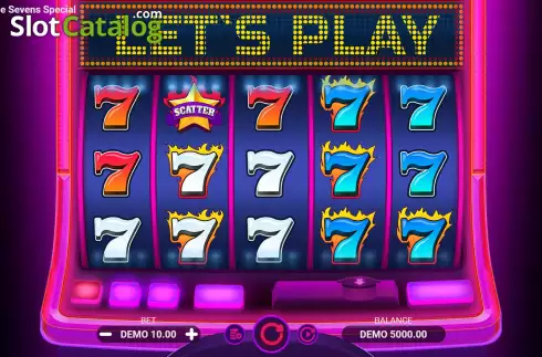 Скрин3. Hot Triple Sevens Special слот