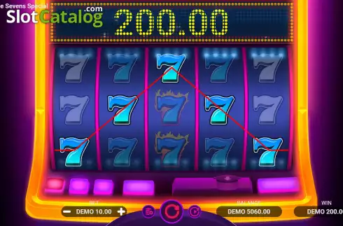 Скрин5. Hot Triple Sevens Special слот