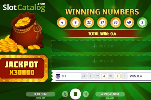 Скрин4. Lottery Ticket слот