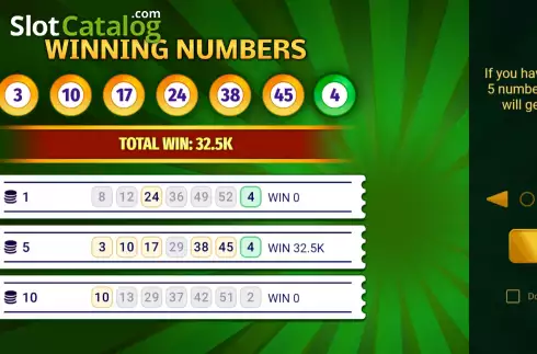 Скрин8. Lottery Ticket слот