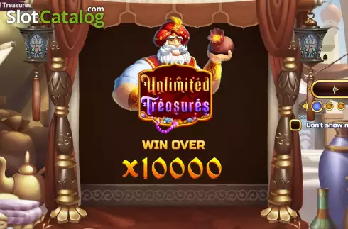 Скрин2. Unlimited Treasures слот