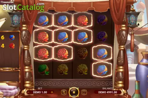 Скрин5. Unlimited Treasures слот