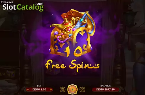 Скрин7. Unlimited Treasures слот