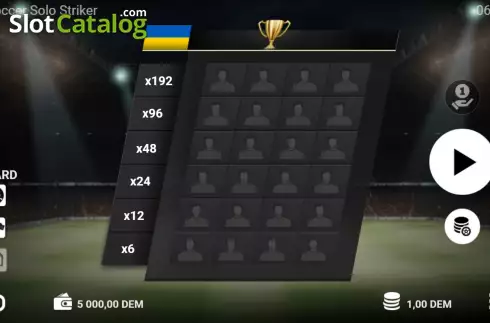 Скрин3. Soccer Solo Striker слот