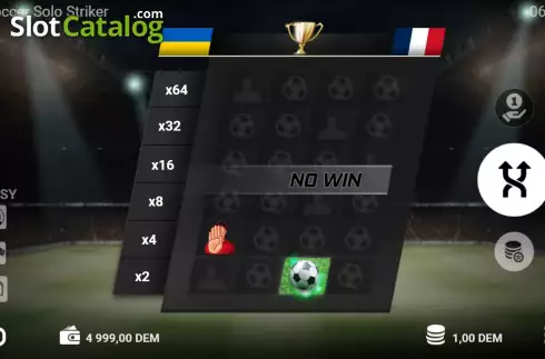 Скрин4. Soccer Solo Striker слот