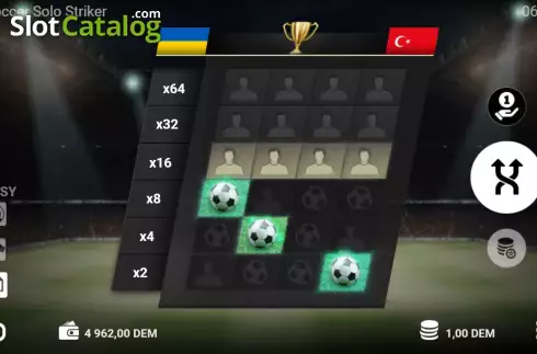 Скрин5. Soccer Solo Striker слот