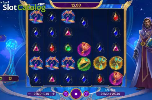Скрин3. Good Luck Spell слот