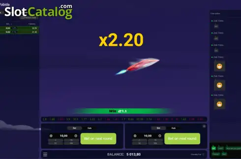Скрин3. Avia Rush (Evoplay) слот