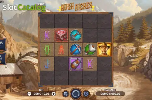 Скрин2. Rush Riches слот