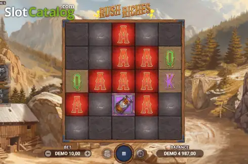 Скрин3. Rush Riches слот