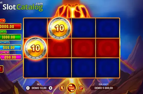 Скрин2. Lava Burst слот
