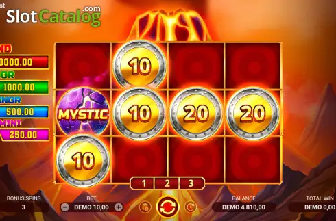 Скрин3. Lava Burst слот