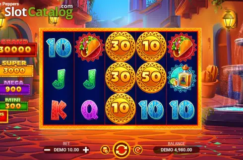 Скрин2. Don Juan Peppers (Evoplay) слот