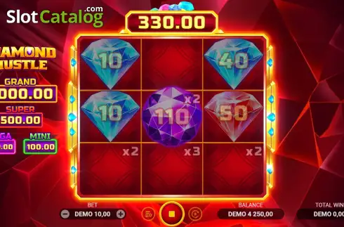 Скрин3. Diamond Hustle слот