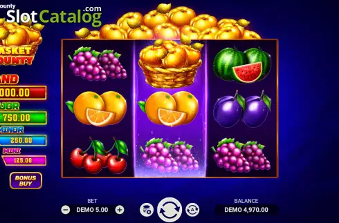 Скрин2. Basket Bounty слот