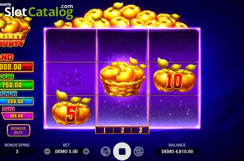 Скрин3. Basket Bounty слот