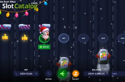 Скрин5. Uncrossable Rush X-mas слот