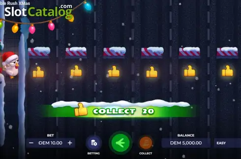 Скрин6. Uncrossable Rush X-mas слот