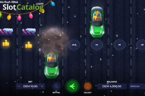 Скрин7. Uncrossable Rush X-mas слот