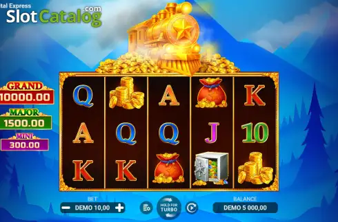 Скрин2. Train of Riches: Capital Express слот