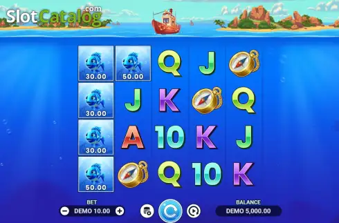 Скрин2. Ocean Catch Bonus Buy (Evoplay) слот