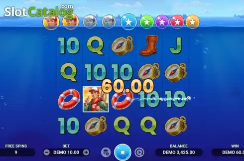 Скрин3. Ocean Catch Bonus Buy (Evoplay) слот