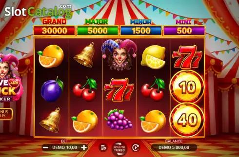 Скрин2. Love and Luck Joker слот