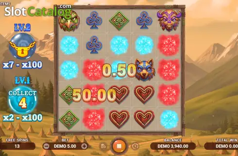 Скрин3. Mystic Totems слот
