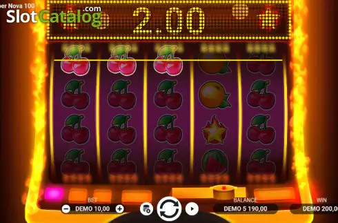 Скрин3. Fruit Super Nova 100 слот