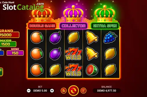 Скрин2. 3 Crowns: Coin Hunt слот